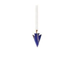 Purple Agate Arrowhead Necklace
