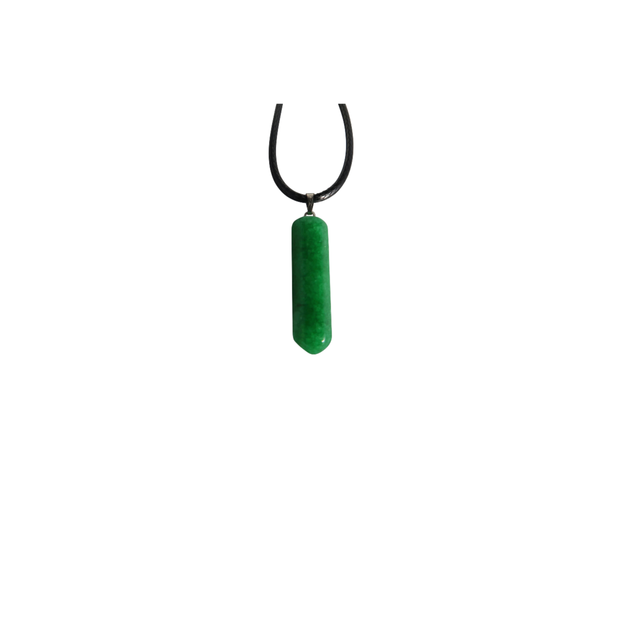 Long Green Aventurine Necklace